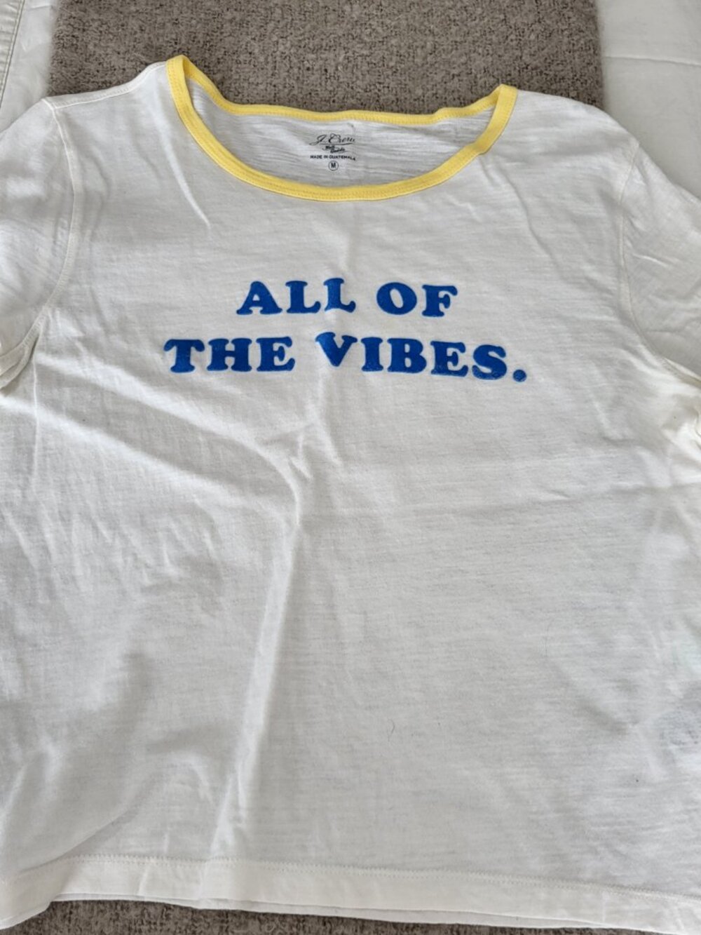 J.Crew 'All of the Vibes' Tee